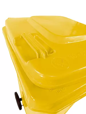 Basurero LCDP 120L P&R Amarillo