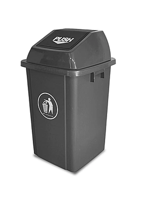 BASURERO con Tapa 60L LCDP GO